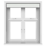 TradeChoice Blackout White Double Roller Blind