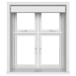 TradeChoice Blackout White Motorised Double Roller Blind