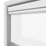 TradeChoice Blackout White Double Roller Blind