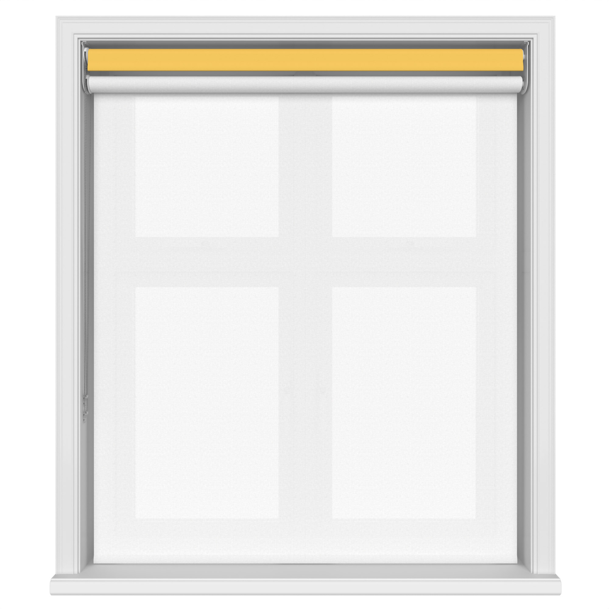 TradeChoice Blackout Yellow Double Roller Blind - Image 3