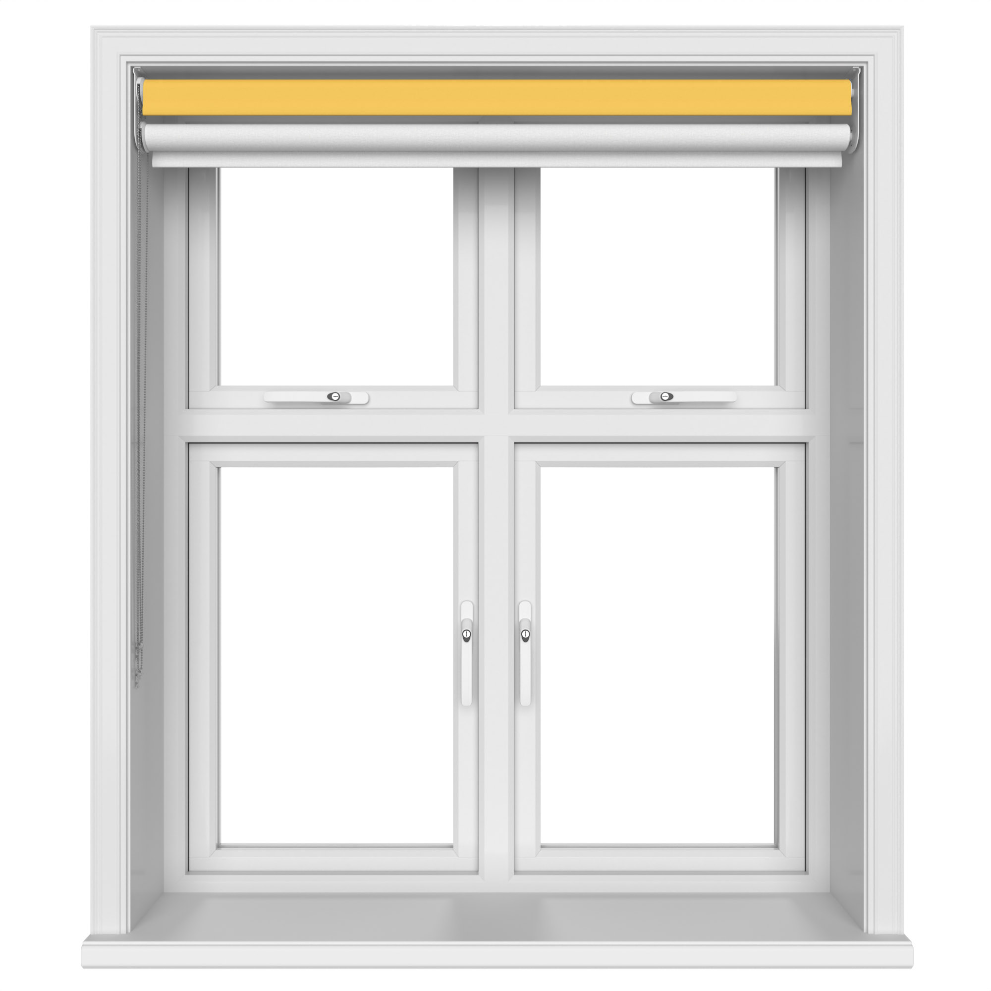 TradeChoice Blackout Yellow Double Roller Blind - Image 4