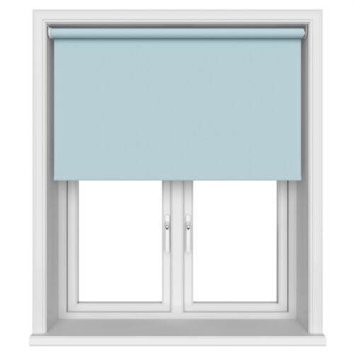TradeChoice Blackout Light Blue Motorised