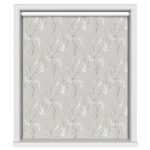 TwistFit Willow Birch White Blackout Motorised