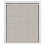 TwistFit Damask Stone Blackout Motorised