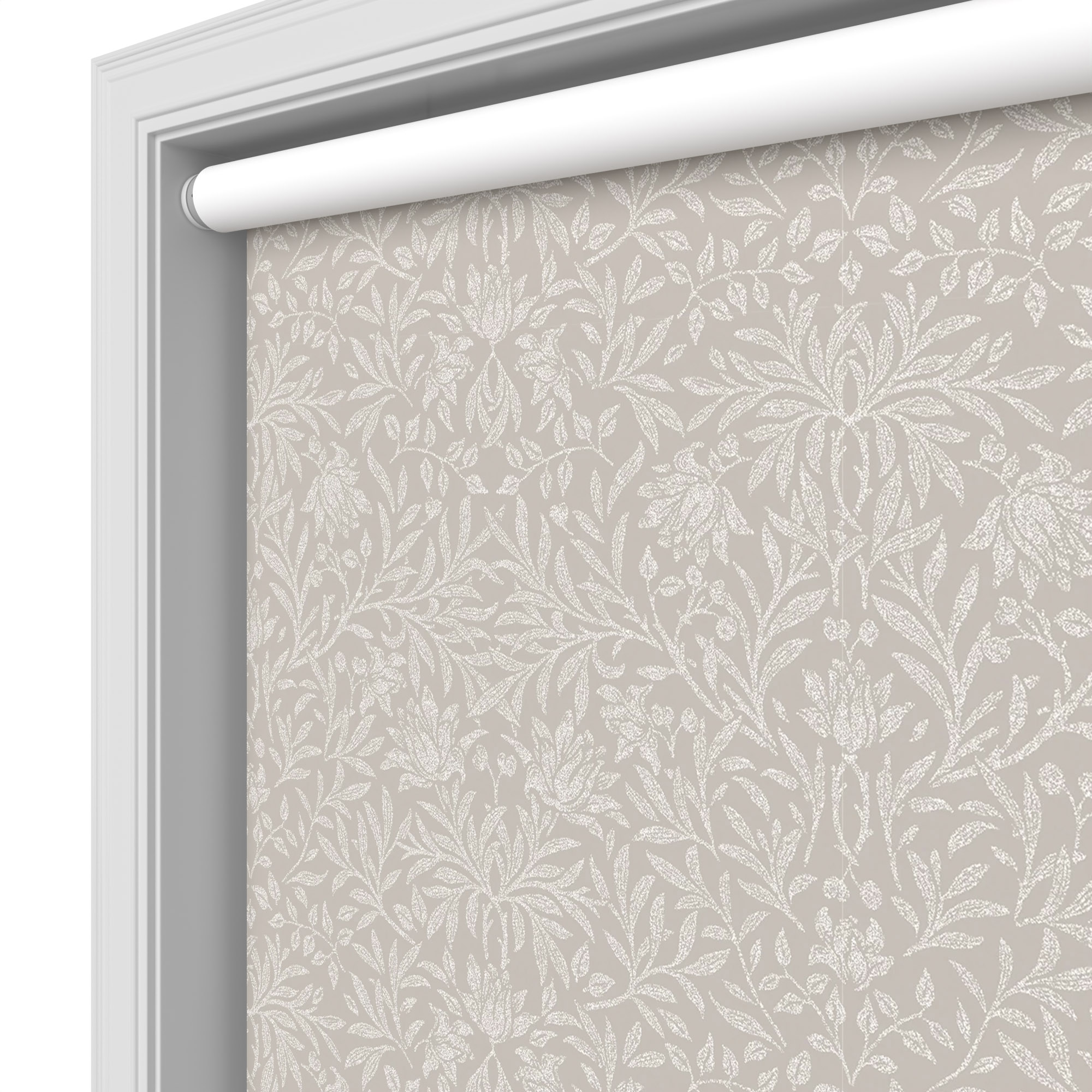 TwistFit Florence Tapestry Beige Blackout Motorised - Image 4