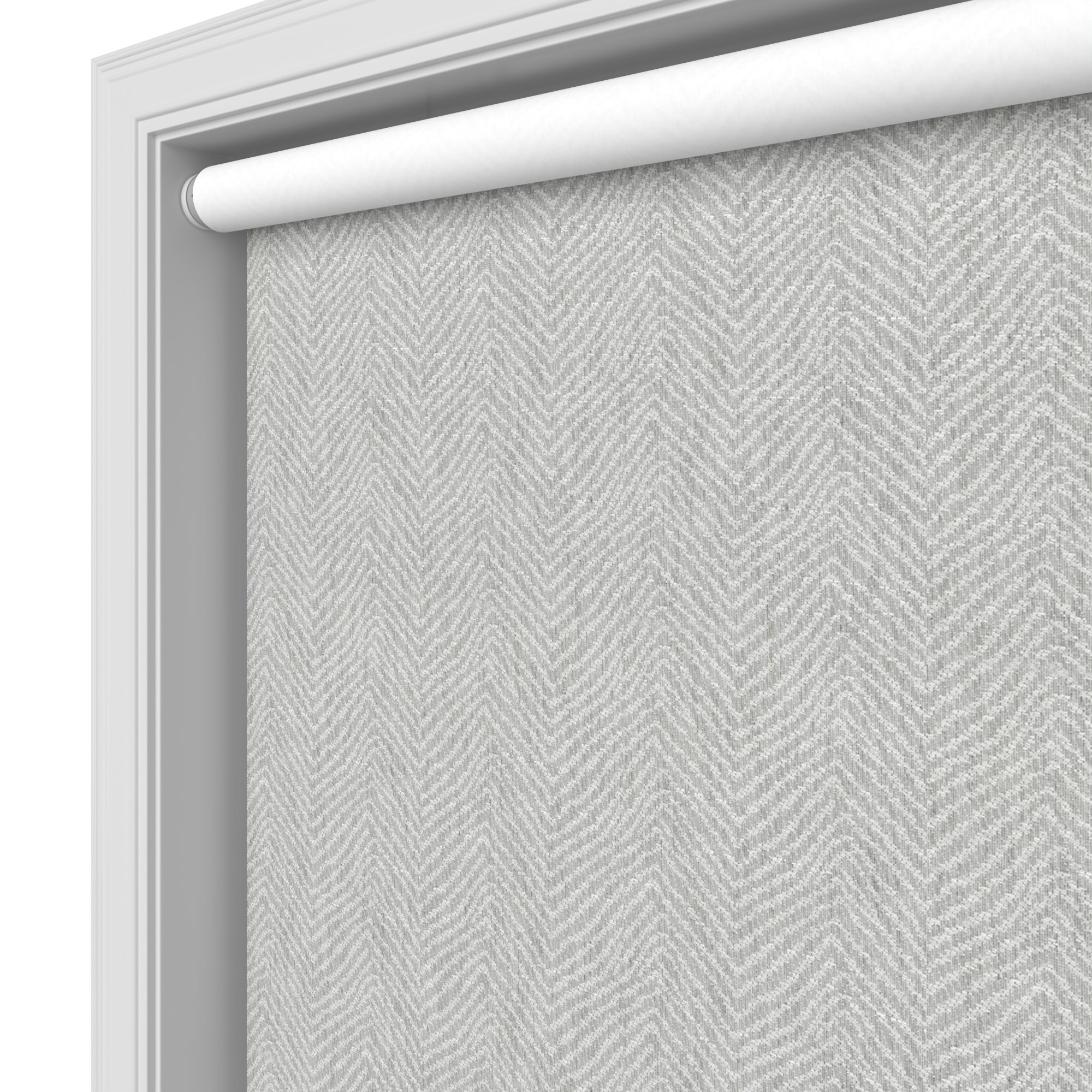 TwistFit Herringbone Stone Blackout Motorised - Image 4
