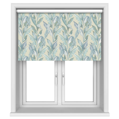 TwistFit Paradise Palm Blue Blackout Motorised