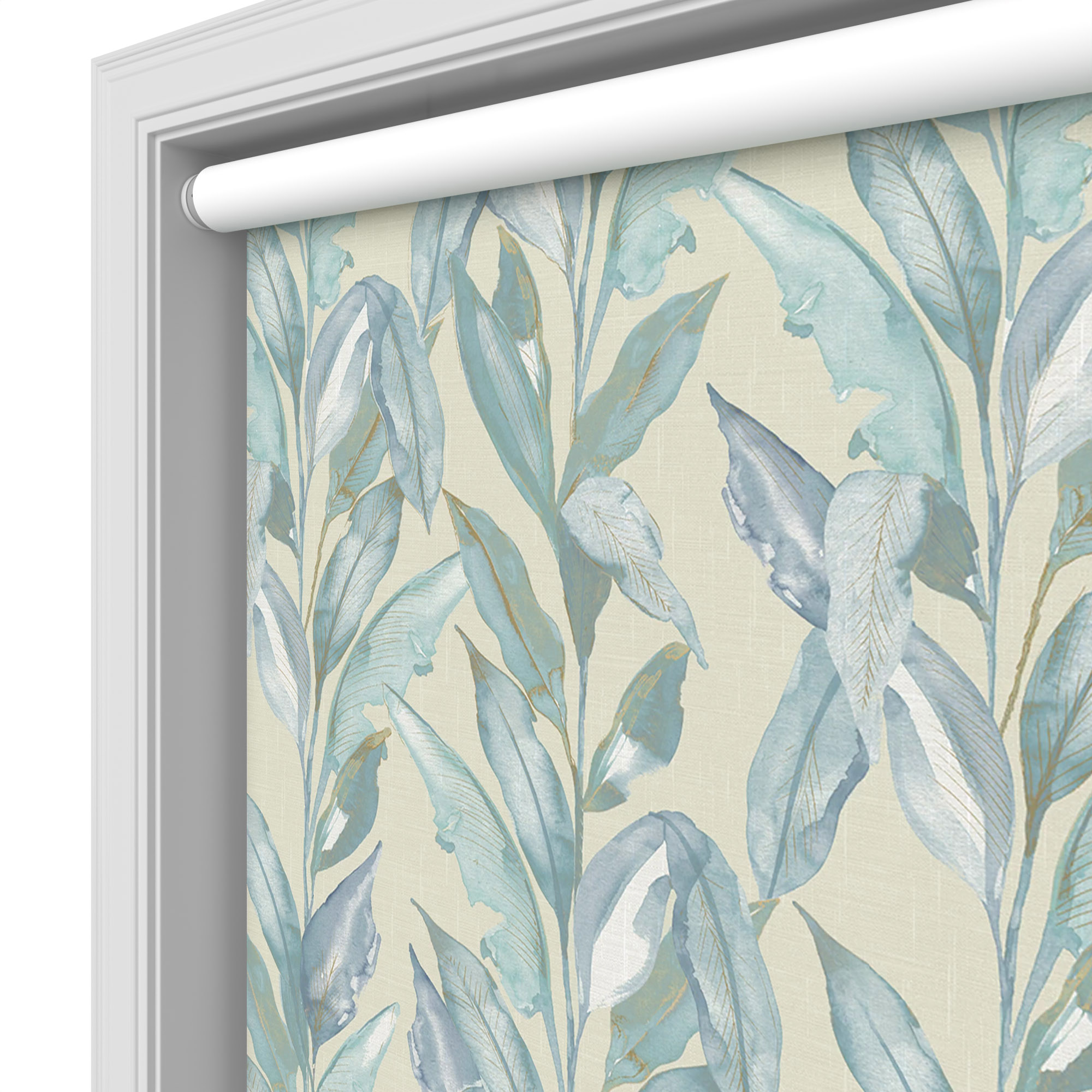 TwistFit Paradise Palm Blue Blackout Motorised - Image 4