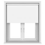 TwistFit Sunset White Blackout Motorised
