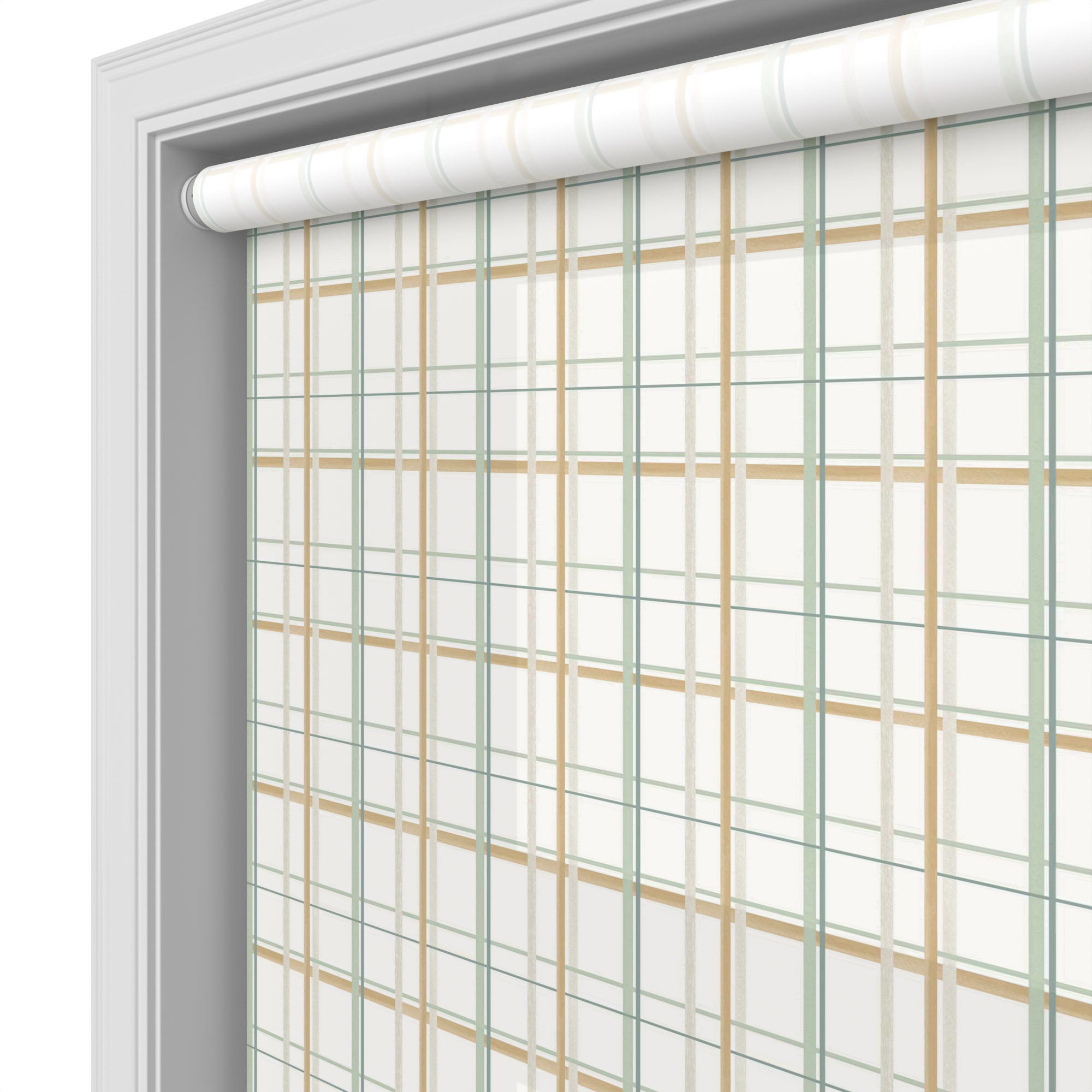 TwistFit Laura Ashley Burford Check Ochre Motorised - Image 4