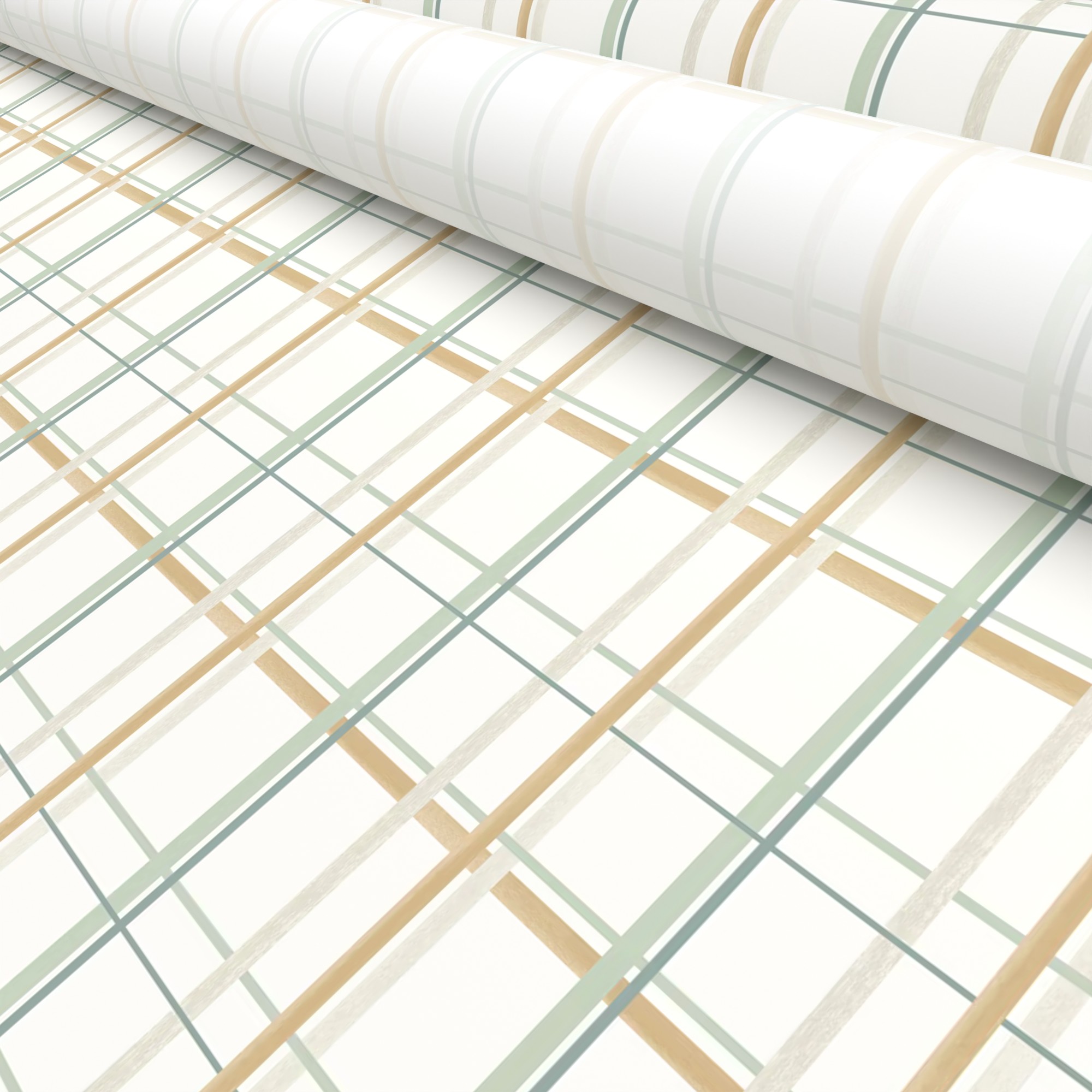 TwistFit Laura Ashley Burford Check Ochre Motorised - Image 5