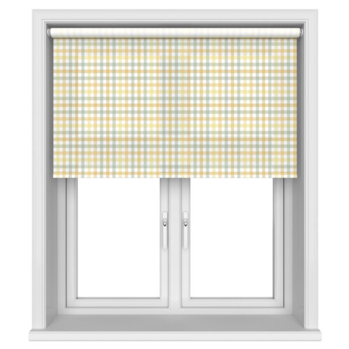 TwistFit Laura Ashley Cove Check Ochre Motorised