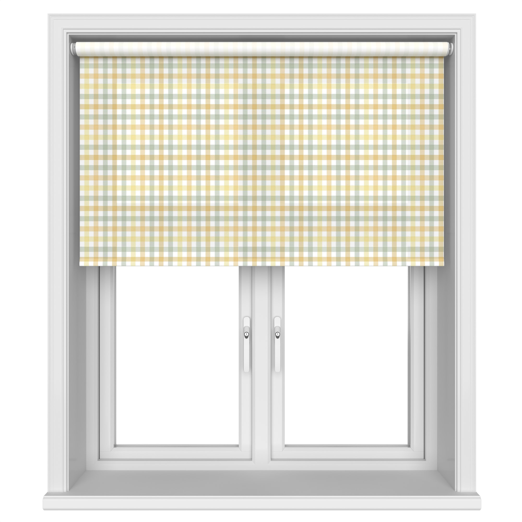 TwistFit Laura Ashley Cove Check Ochre Motorised