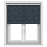 TwistFit Laura Ashley Painterly Stars Midnight Motorised