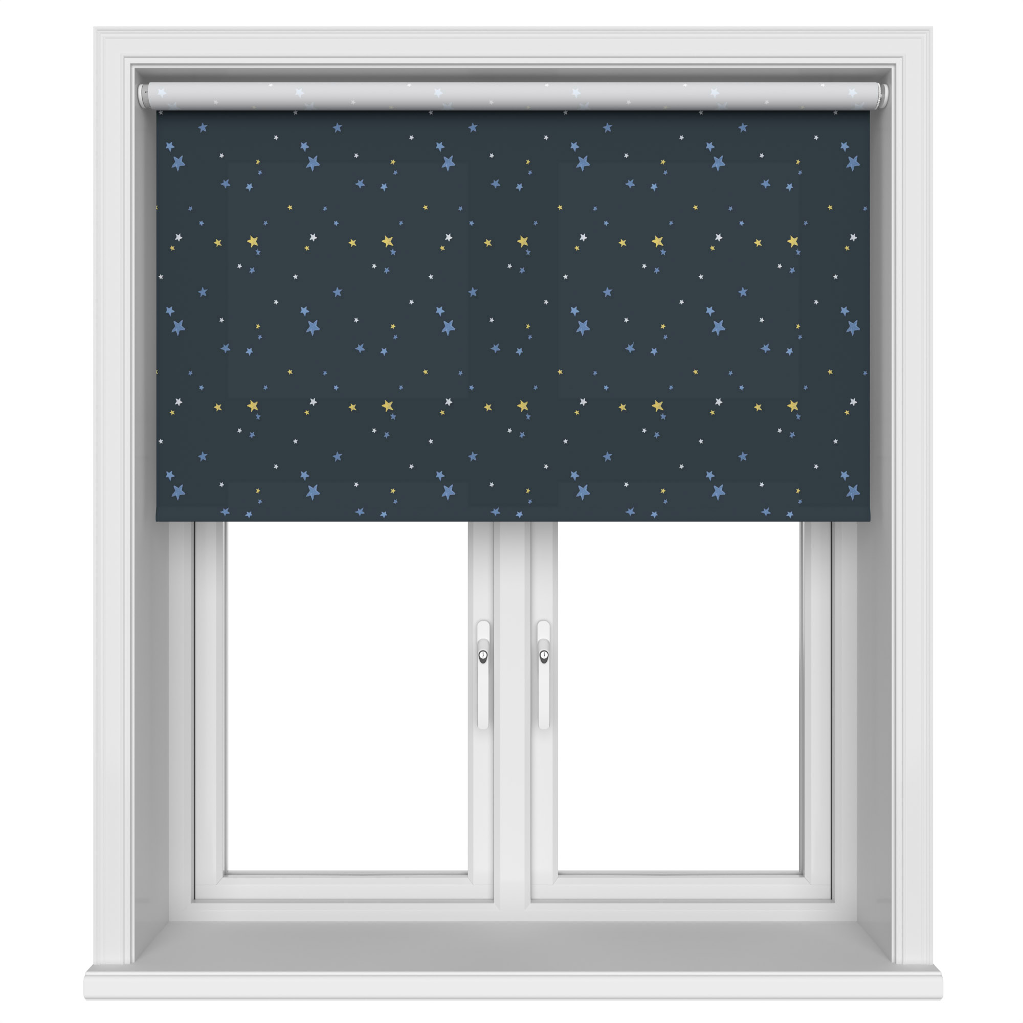 TwistFit Laura Ashley Painterly Stars Midnight Motorised