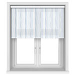 TwistFit Laura Ashley Painterly Stripe Dark Seaspray Motorised