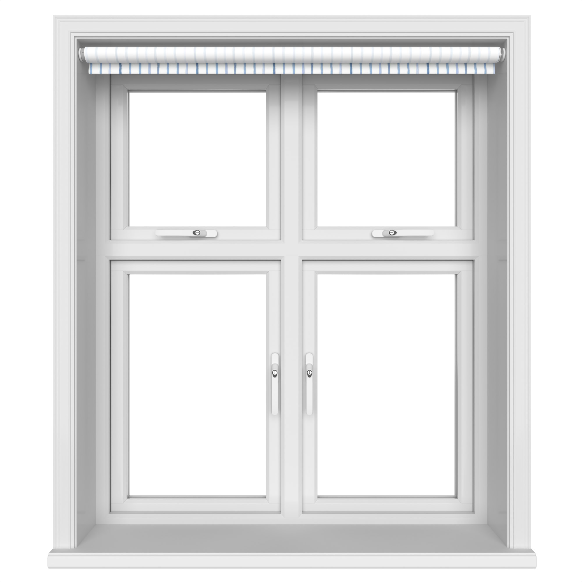 TwistFit Laura Ashley Painterly Stripe Dark Seaspray Motorised - Image 3
