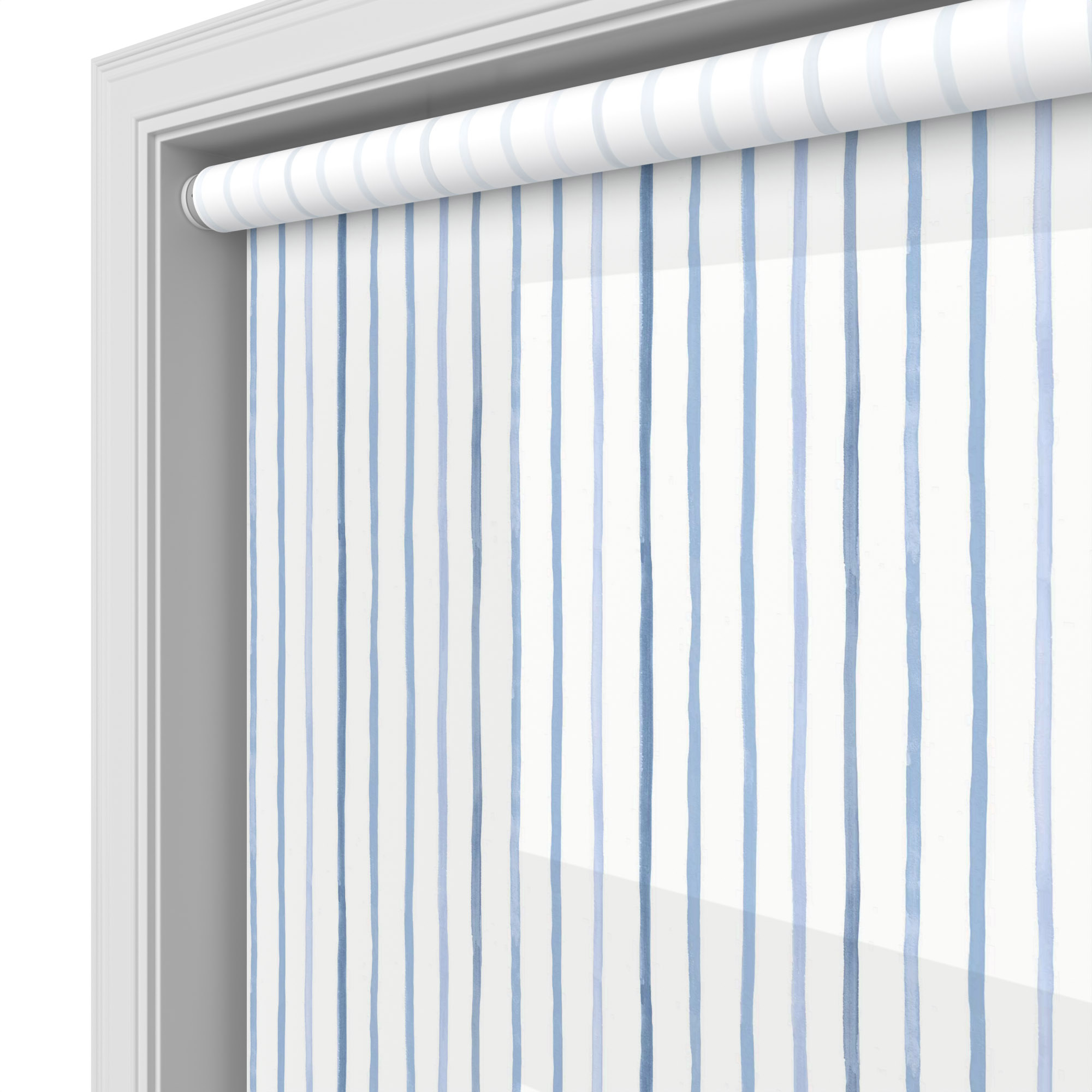 TwistFit Laura Ashley Painterly Stripe Dark Seaspray Motorised - Image 4