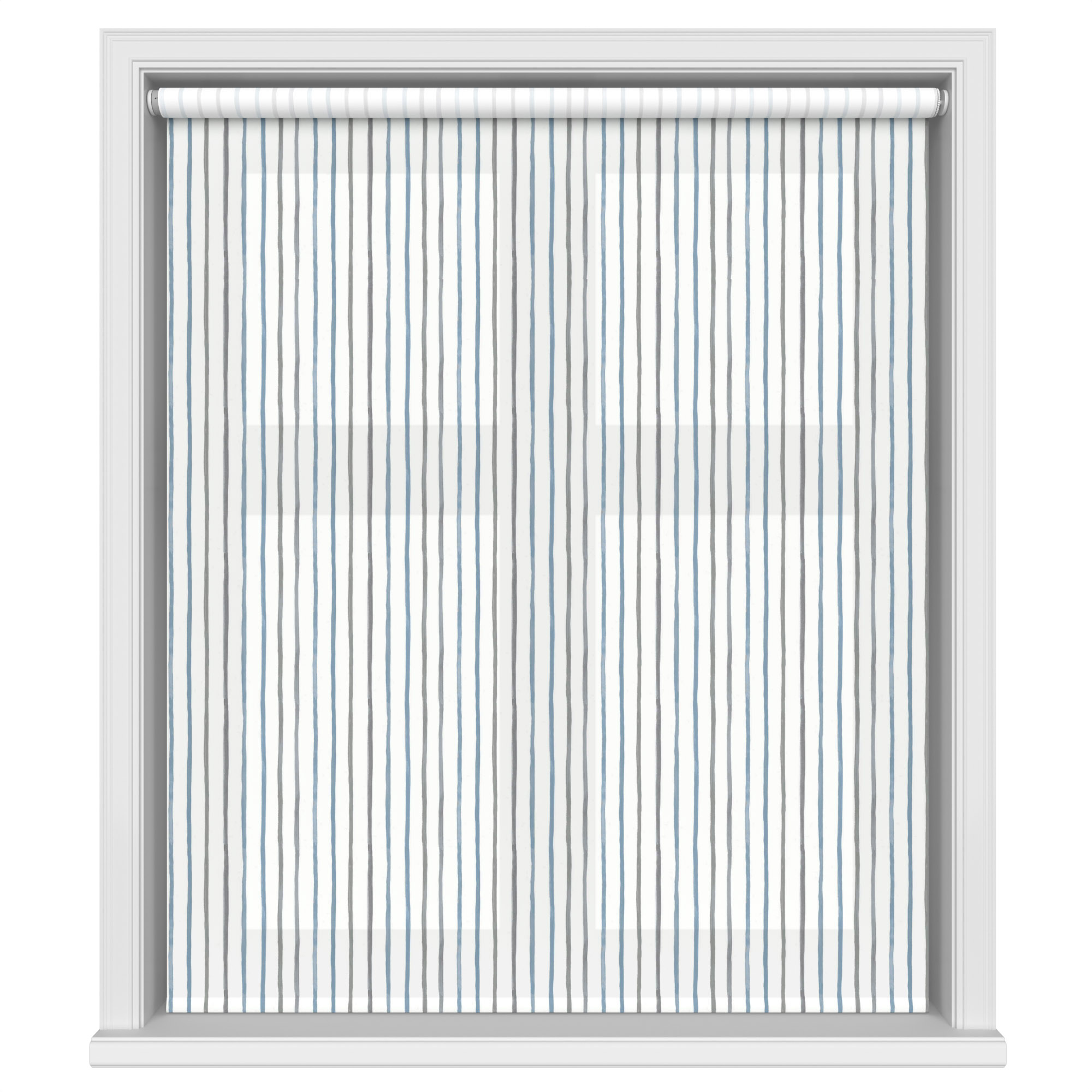 TwistFit Laura Ashley Painterly Stripe Pale Steel Motorised - Image 2