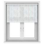 TwistFit Laura Ashley Painterly Stripe Pale Steel Motorised