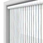 TwistFit Laura Ashley Painterly Stripe Pale Steel Motorised