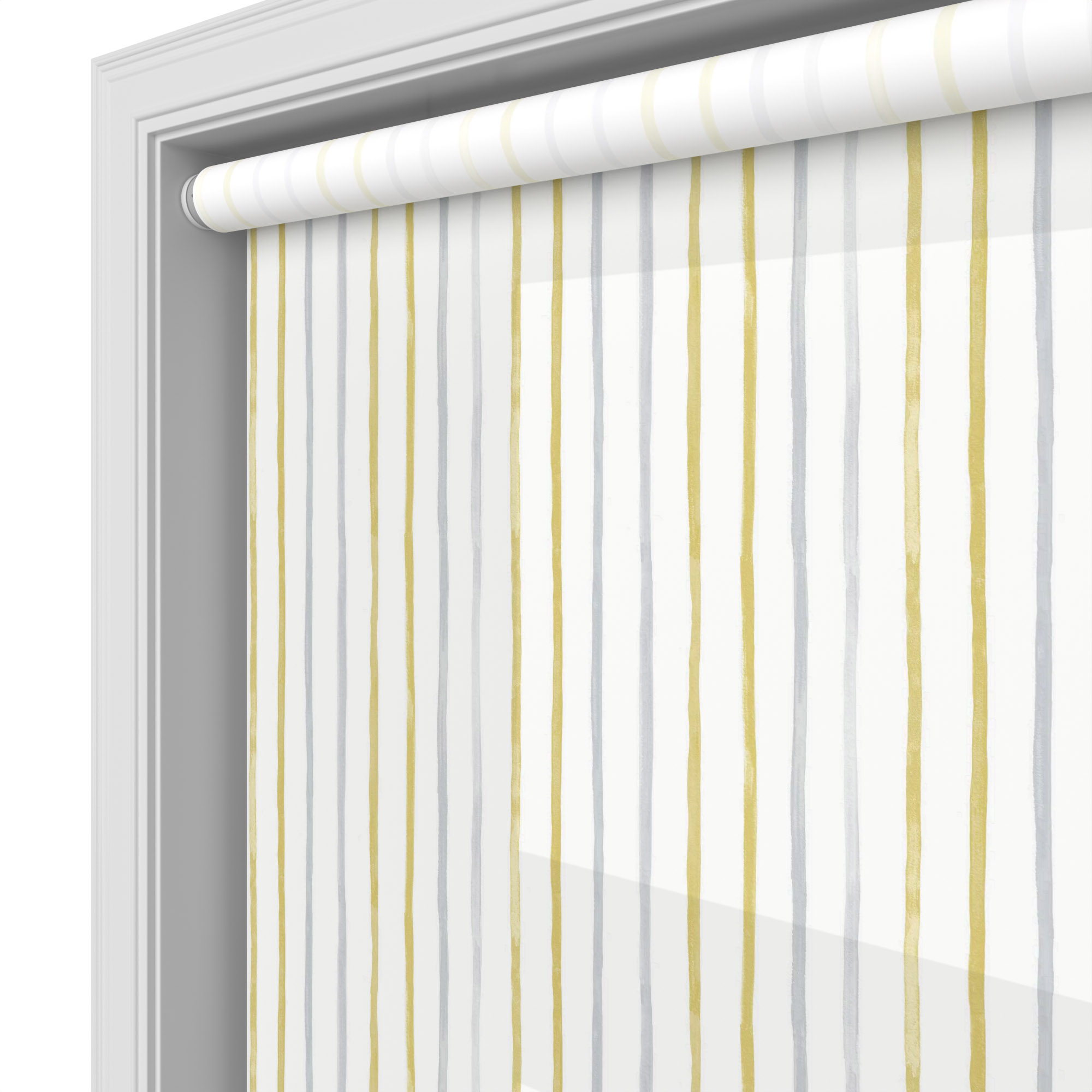 TwistFit Laura Ashley Painterly Stripe Yellow Motorised - Image 4