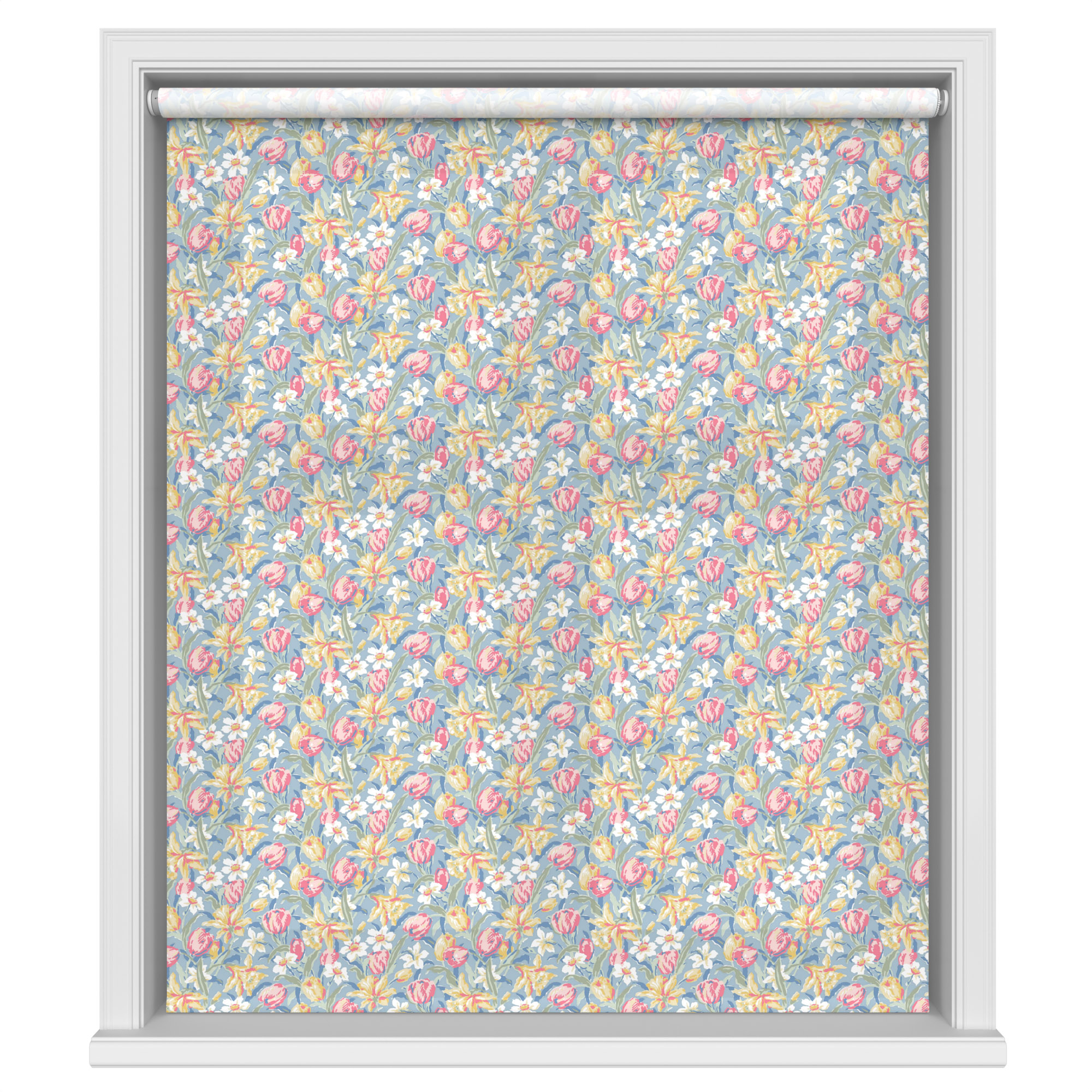 TwistFit Laura Ashley Tulips China Blue Motorised - Image 2