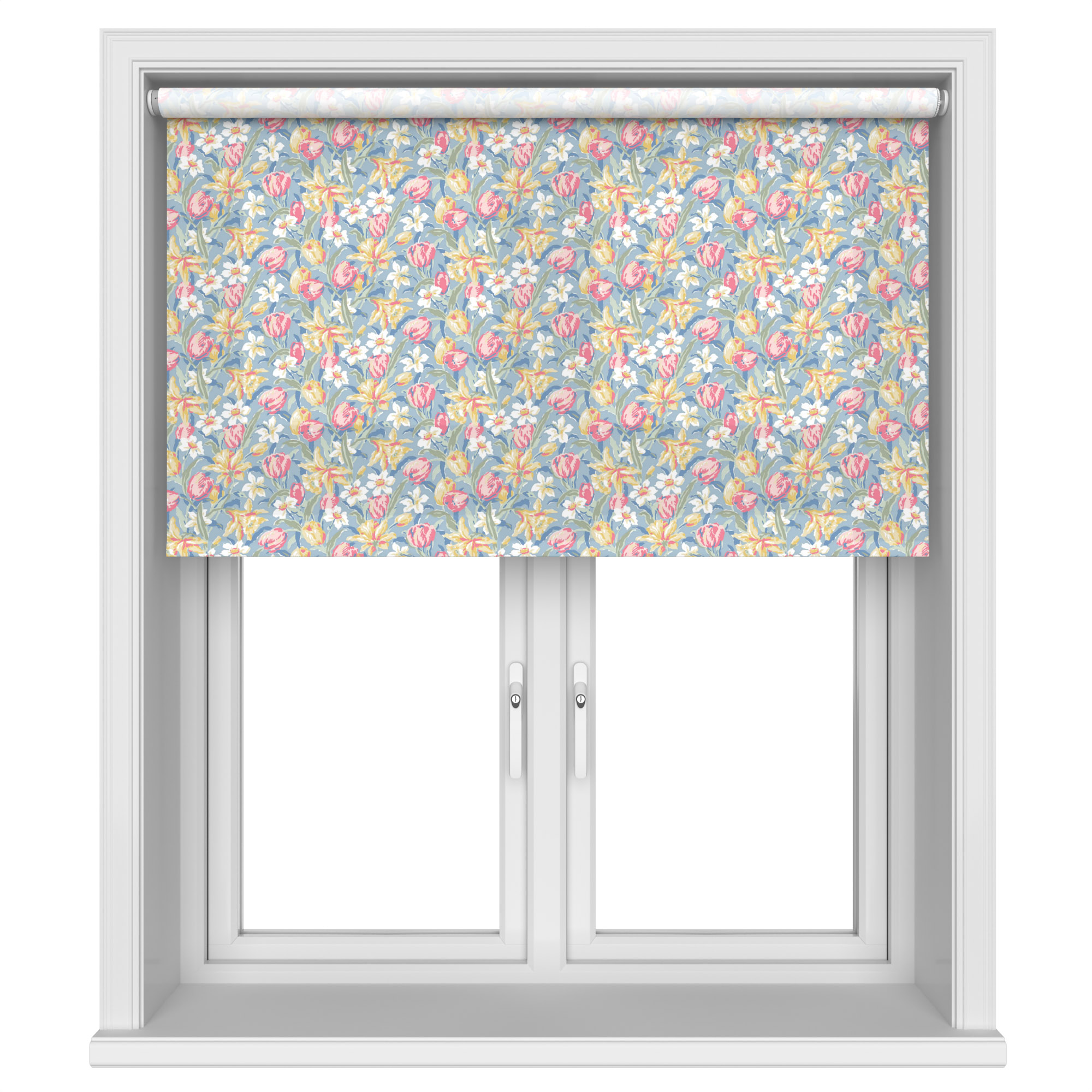 TwistFit Laura Ashley Tulips China Blue Motorised
