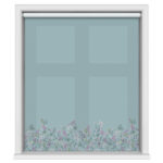 TwistFit Sara Miller Botanic Paradise Border Dusky Blue Motorised