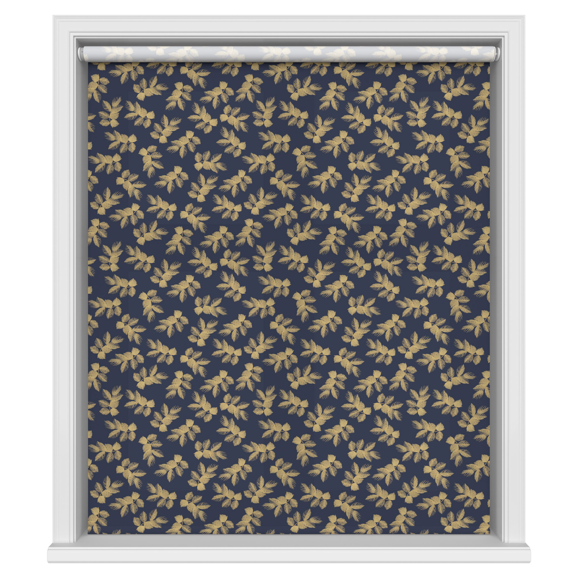 TwistFit Sara Miller Etched Leaves Deep Navy Motorised - Image 2