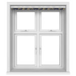 TwistFit Sara Miller Etched Leaves Deep Navy Motorised