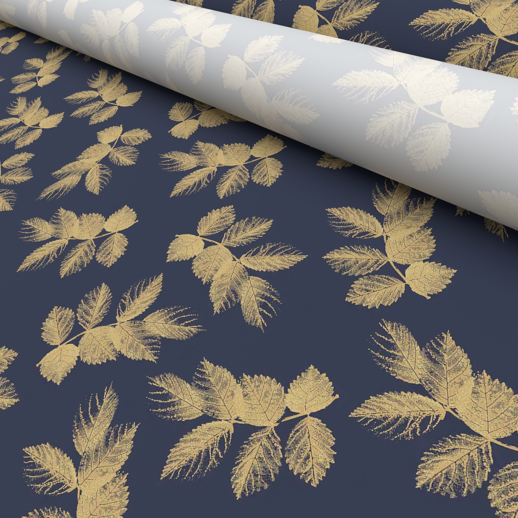 TwistFit Sara Miller Etched Leaves Deep Navy Motorised - Image 5