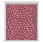 TwistFit Sara Miller Etched Leaves Fuchsia Motorised