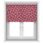 TwistFit Sara Miller Etched Leaves Fuchsia Motorised