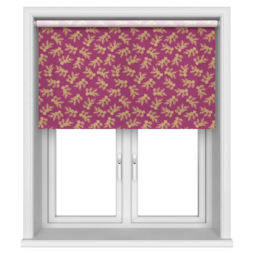 TwistFit Sara Miller Etched Leaves Fuchsia Motorised