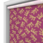 TwistFit Sara Miller Etched Leaves Fuchsia Motorised