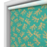 TwistFit Sara Miller Etched Leaves Green Motorised