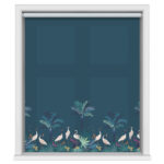 TwistFit Sara Miller Heron Border Teal Motorised