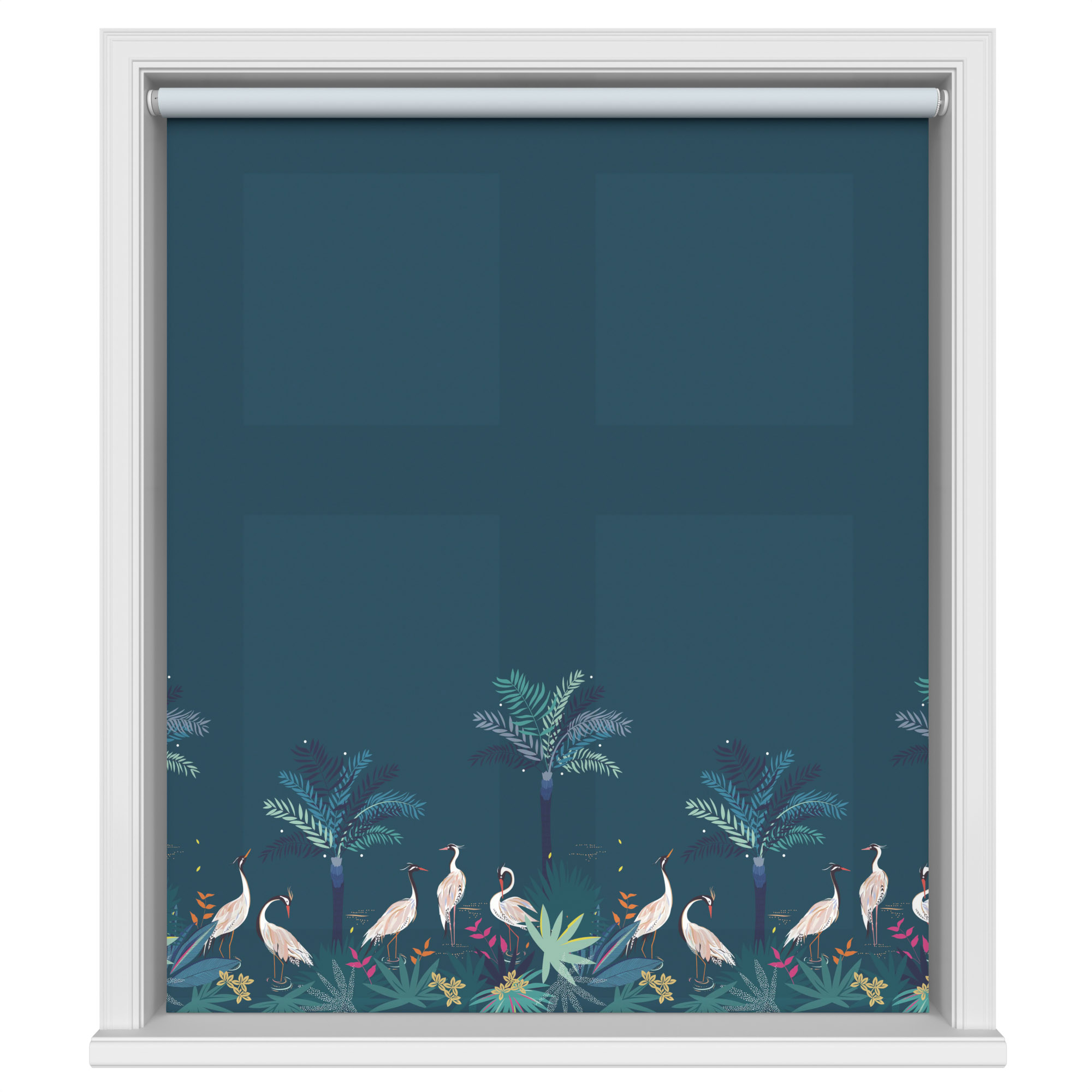 TwistFit Sara Miller Heron Border Teal Motorised - Image 2