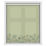 TwistFit Sara Miller Palm Garden Border Soft Olive Motorised