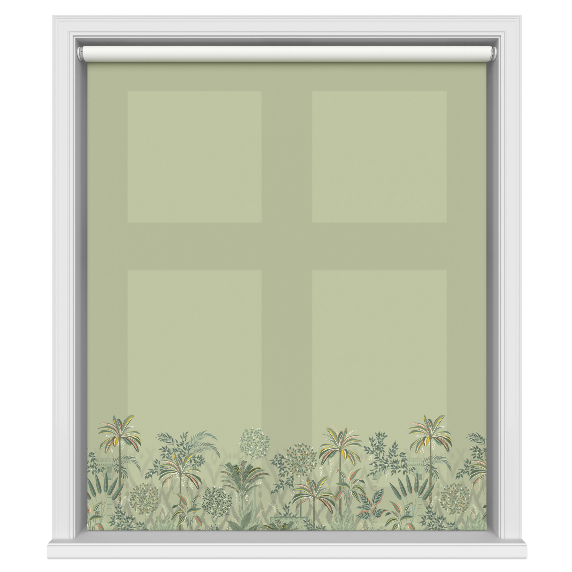 TwistFit Sara Miller Palm Garden Border Soft Olive Motorised - Image 2