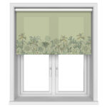 TwistFit Sara Miller Palm Garden Border Soft Olive Motorised