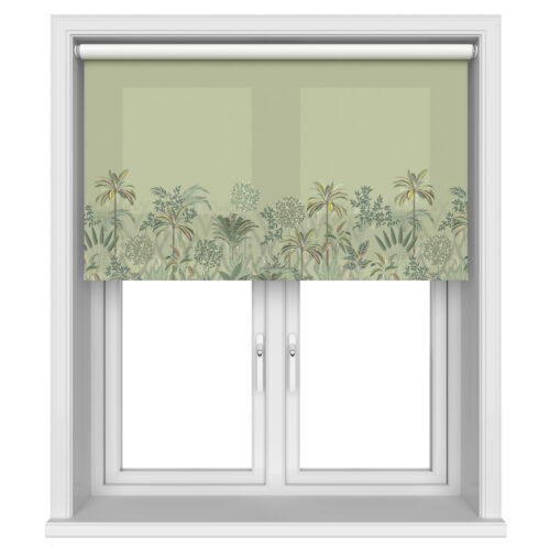 TwistFit Sara Miller Palm Garden Border Soft Olive Motorised