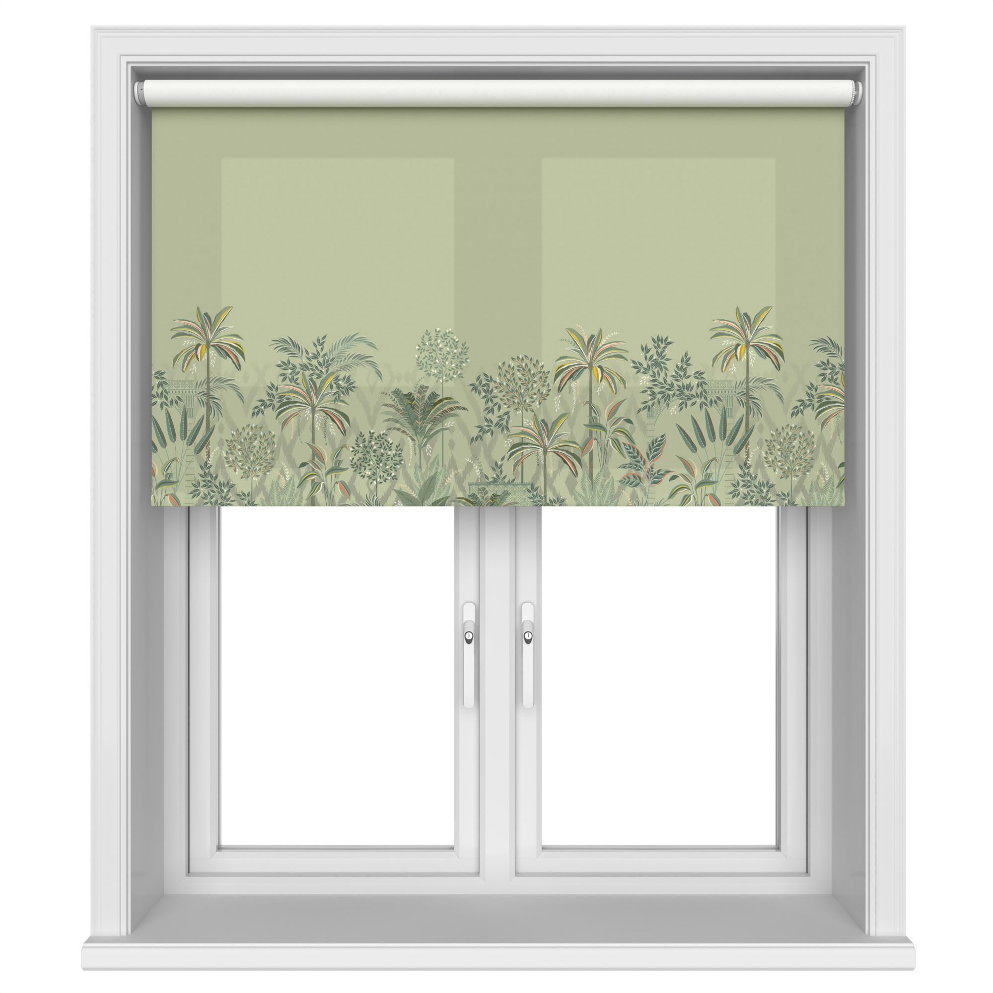 TwistFit Sara Miller Palm Garden Border Soft Olive Motorised