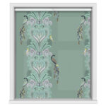 TwistFit Sara Miller Peacock Filigree Sage Green Motorised