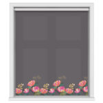 TwistFit Sara Miller Peony Border Dark Grey Motorised