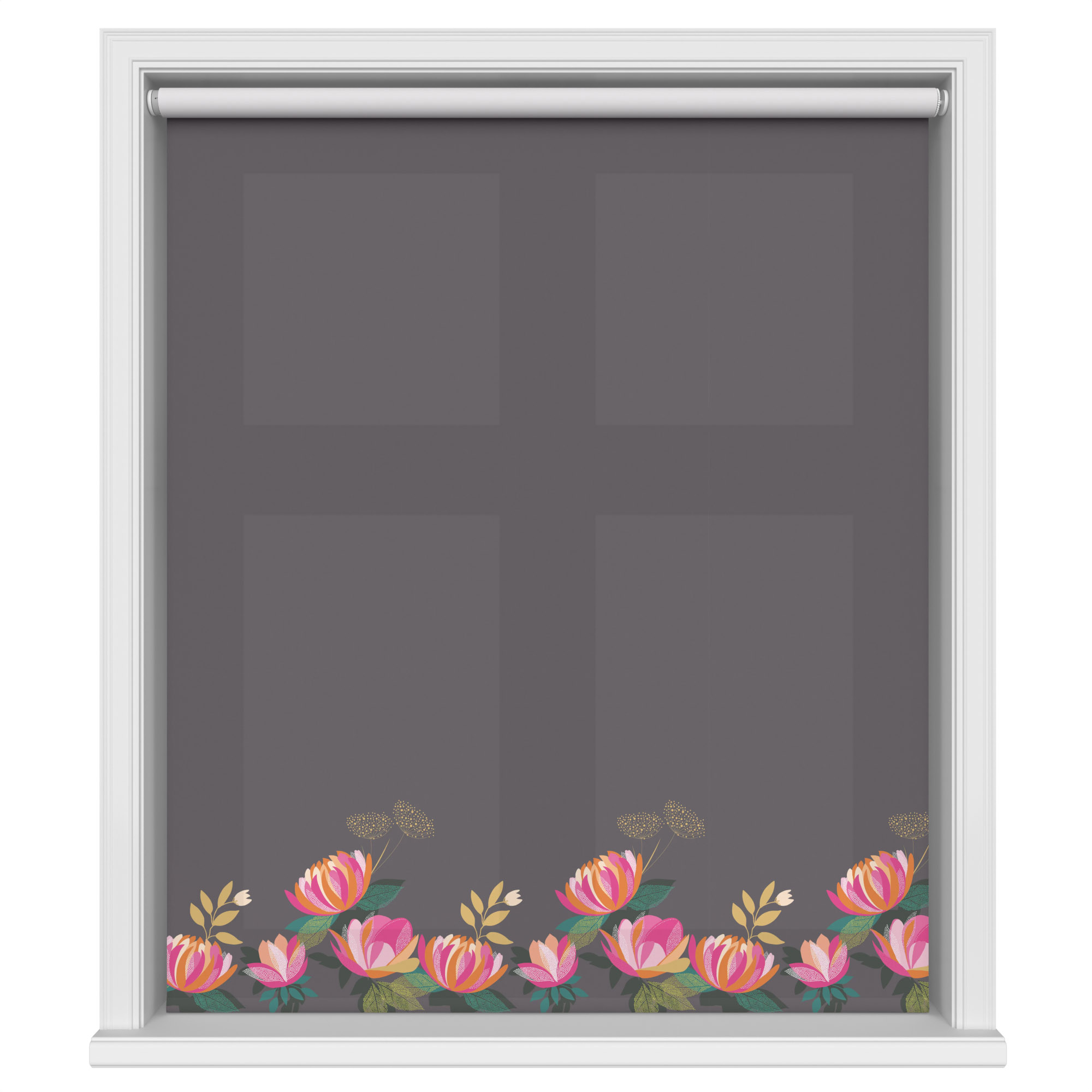 TwistFit Sara Miller Peony Border Dark Grey Motorised - Image 2