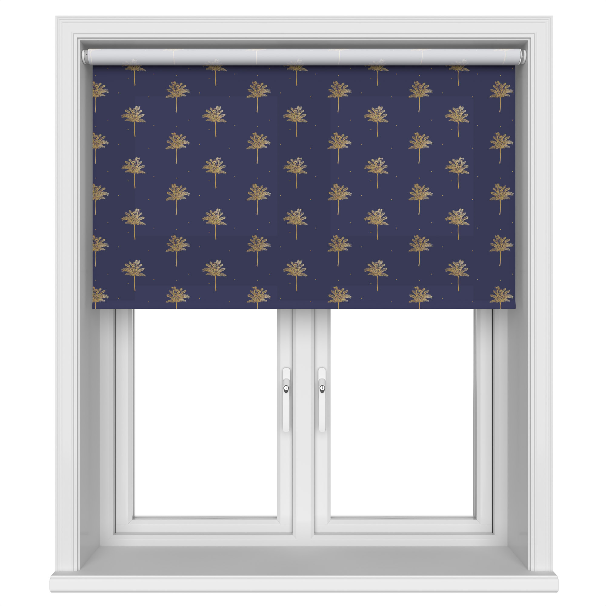 TwistFit Sara Miller Small Palm Tree Navy Motorised