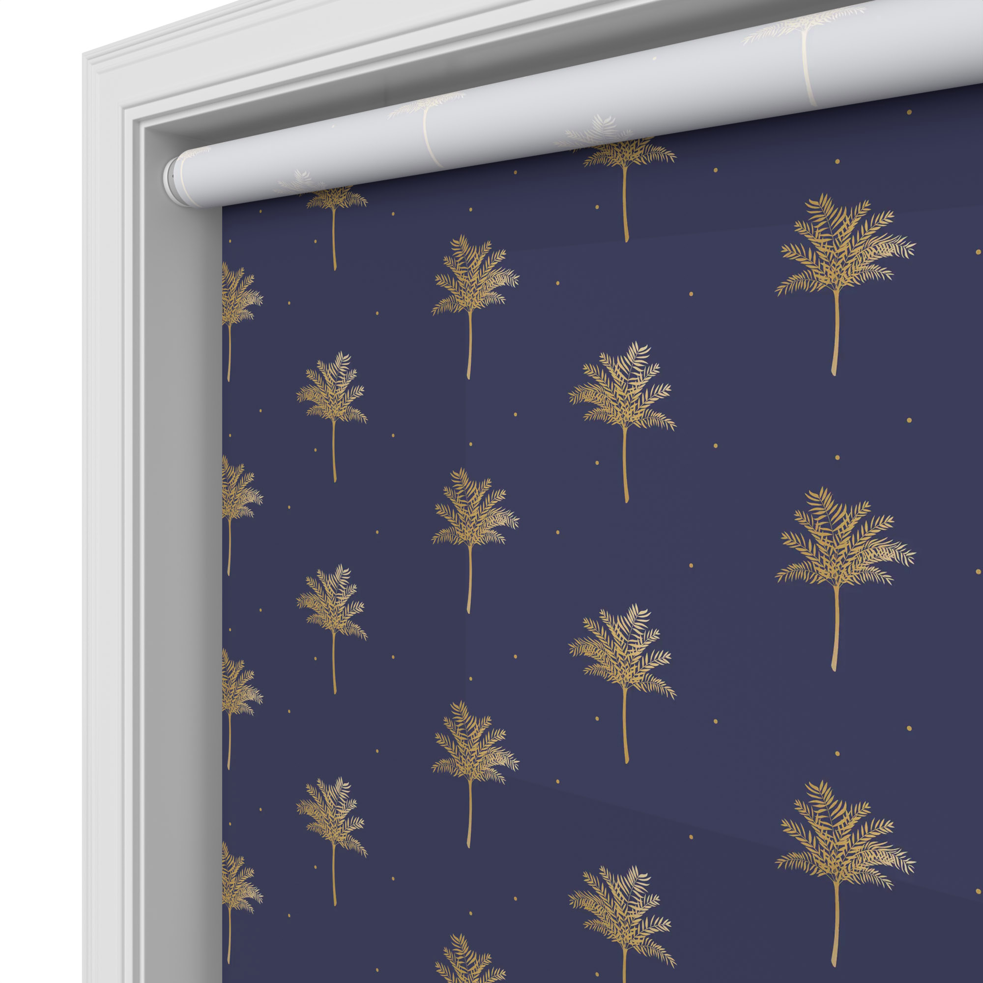 TwistFit Sara Miller Small Palm Tree Navy Motorised - Image 4