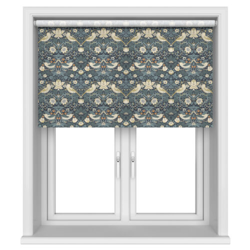 TwistFit William Morris At Home Strawberry Thief Indigo Motorised